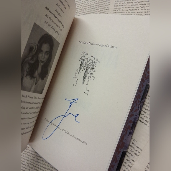 Belladonna, Foxglove & Wisteria by Adalyn Grace *Fairyloot Edition* - Picture 12 of 14